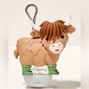 Highland Cow Hand Sanitizer Holder